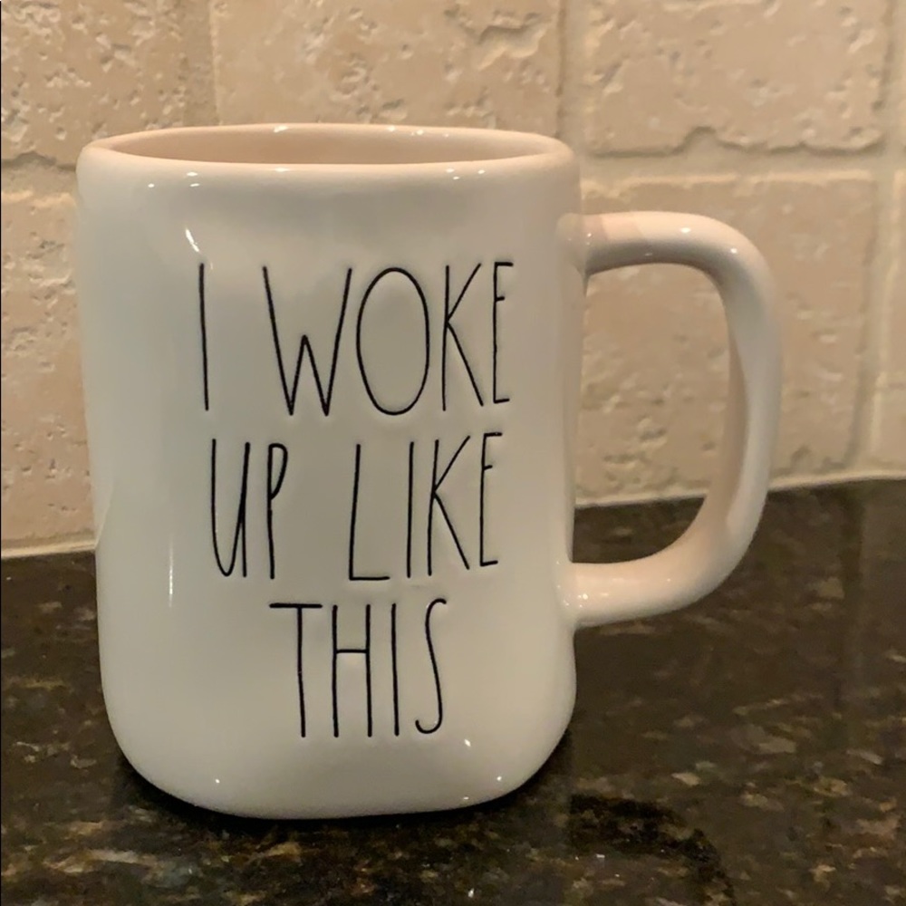 New Rae Dunn Mug I Woke Up Like This